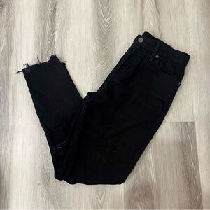 LEVIS Black High-Waist Skinny Jeans